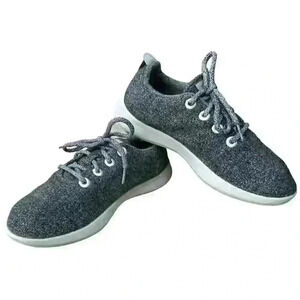 Women's Allbirds Wool Runners Charcoal Gray 0119 NV1 size 9 Merino Wool E…